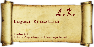 Lugosi Krisztina névjegykártya